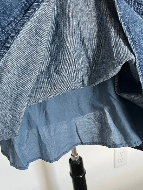 Free People Denim Halter Swing Dress - Picture 13 of 16